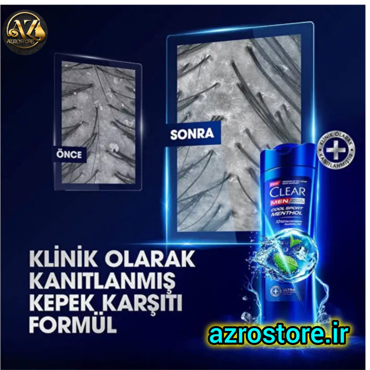 شامپو کلیر خنک کننده