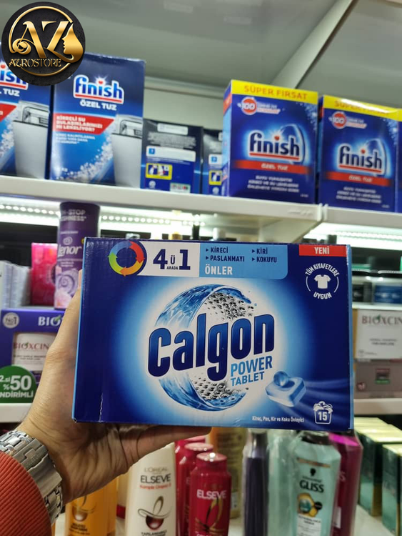 قیمت قرص جرم گیر ماشین لباسشویی Calgon 4 در 1