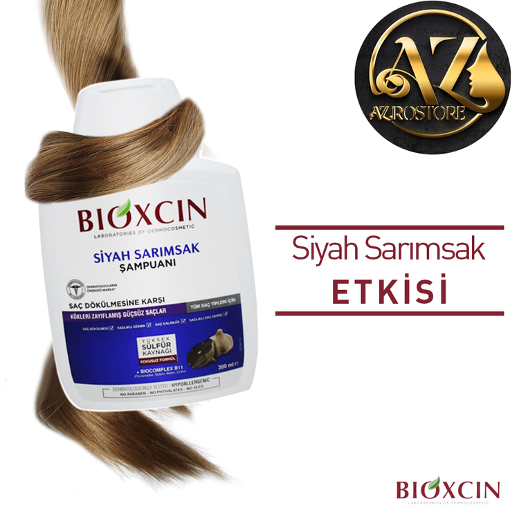 شامپو سیر سیاه بیوکسین ضد ریزش قدرتمند