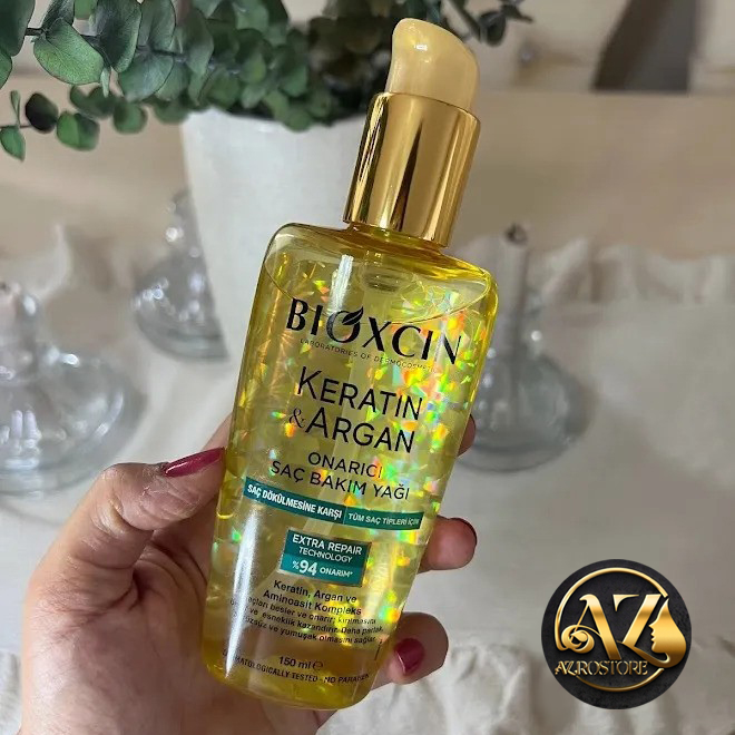 روغن آرگان مو بیوکسین مدل کراتین حجم 150 میلی لیتر