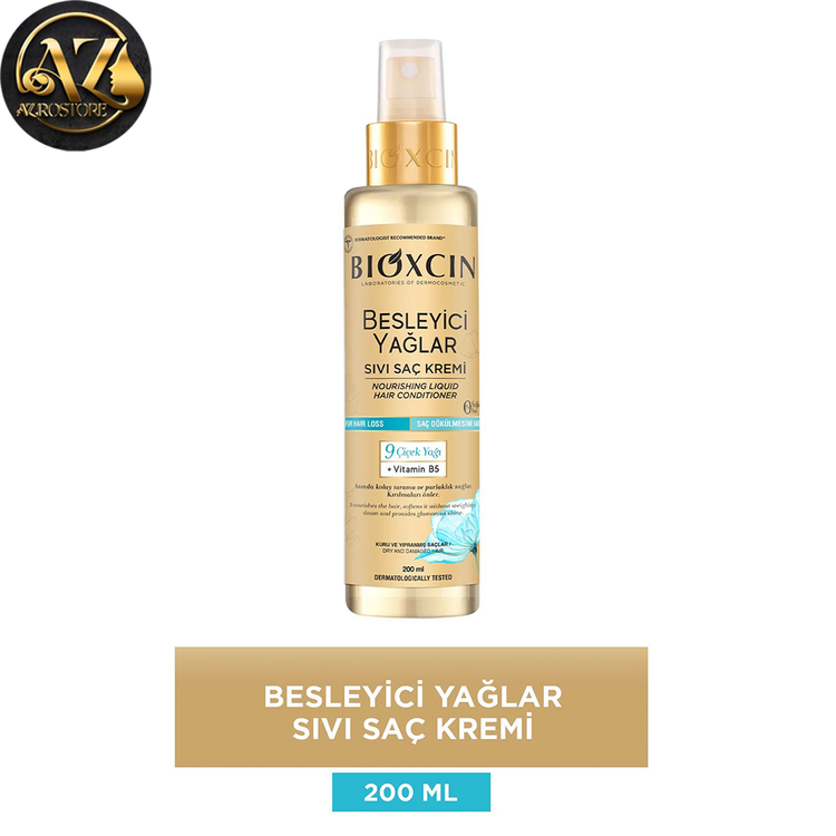 خرید اسپری دو فاز بدون سولفات بیوکسین ضد ریزش مو حاوی روغن های مغدی 200 میل