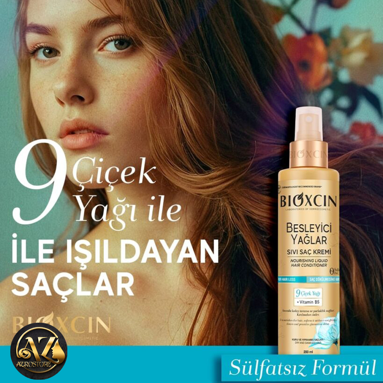 اسپری دو فاز بدون سولفات بیوکسین ضد ریزش مو حاوی روغن های مغدی 200 میل