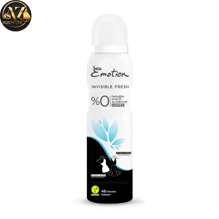 قیمت اسپری دئودورانت ایموشن مدل Invisible Fresh زنانه 150 میل