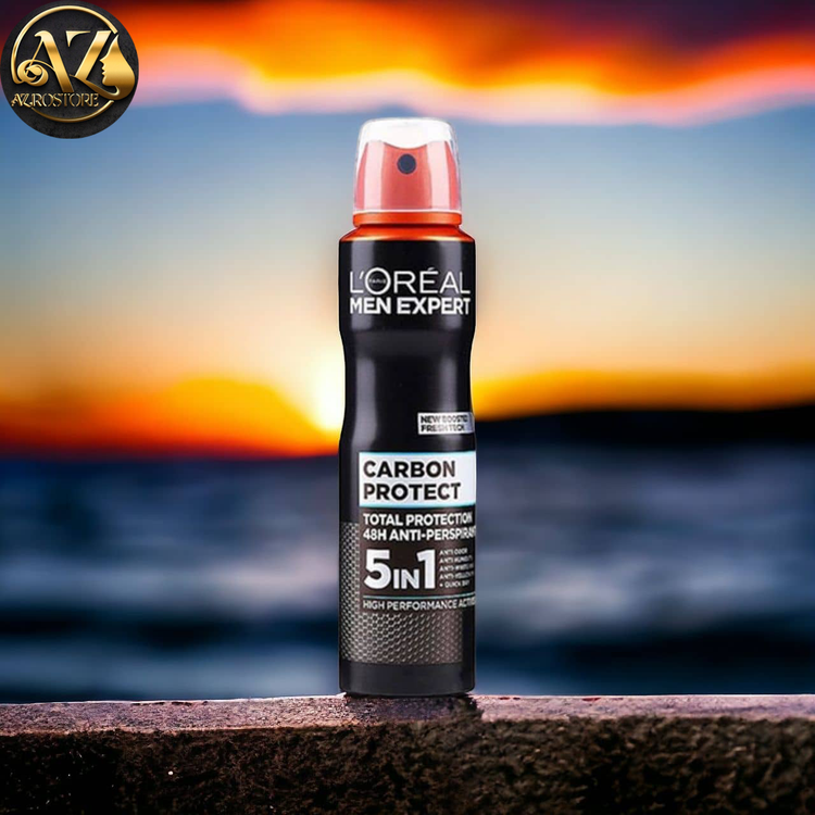 قیمت اسپری ضد تعریق مردانه لورآل مدل Carbon Protect 5in1