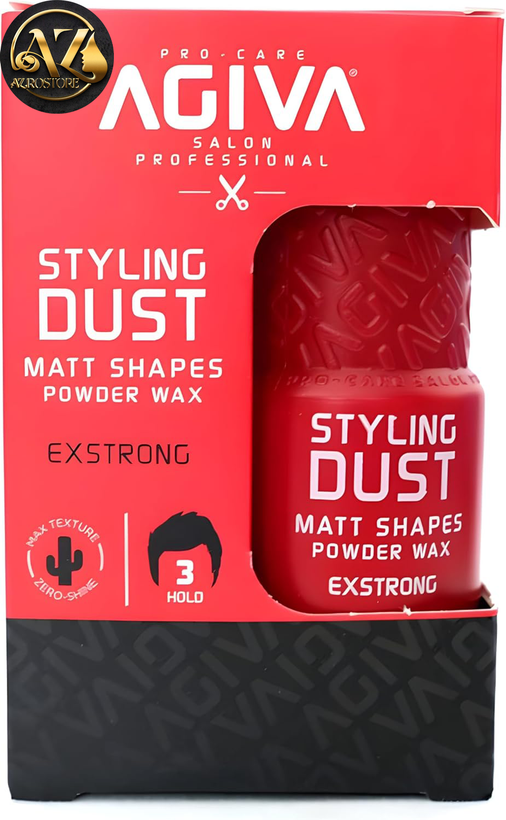 خرید پودر حالت دهنده قرمز 03 آگیوا مدل Extrastrong Styling وزن 20 گرم