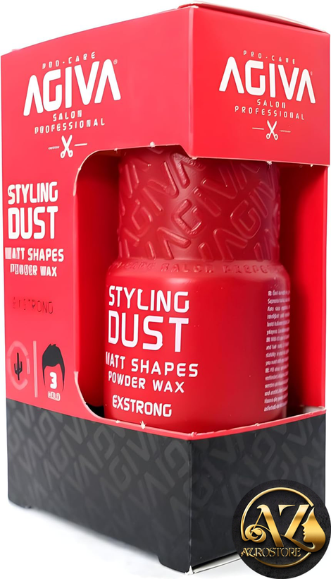 قیمت پودر حالت دهنده قرمز 03 آگیوا مدل Extrastrong Styling وزن 20 گرم