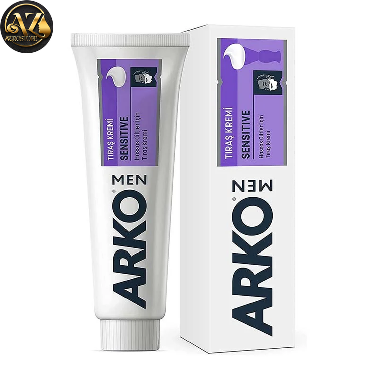 قیمت خمیر اصلاح ARKO سری Men مدل Sensitive ضد حساسیت حجم 86 میل