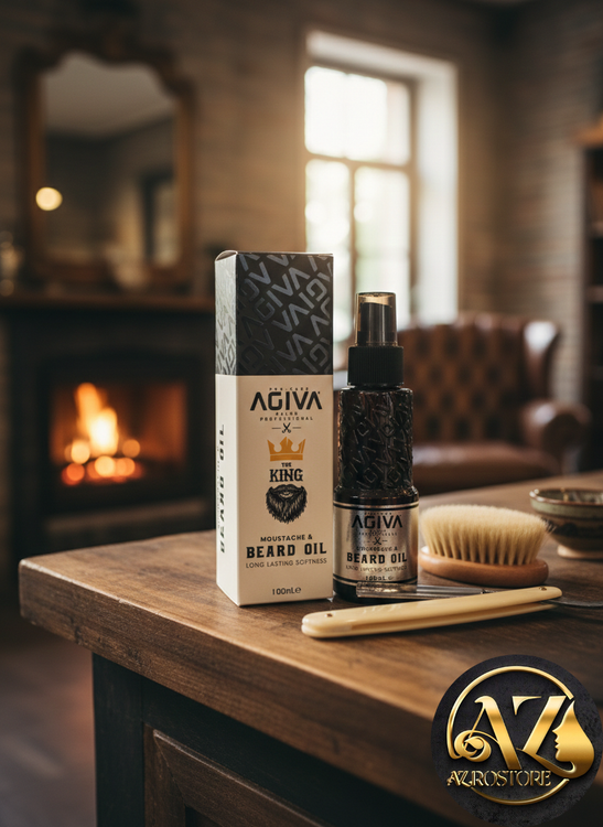 خرید روغن ریش و سبیل آگیوا حجم 100 میل