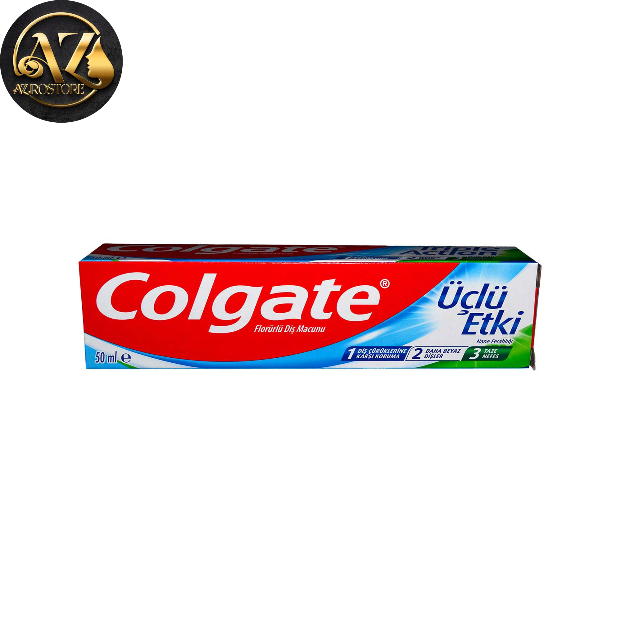خمیر دندان کلگیت 3 کاره Üçlü Etki نعناع – حجم 100 میلی‌لیتر