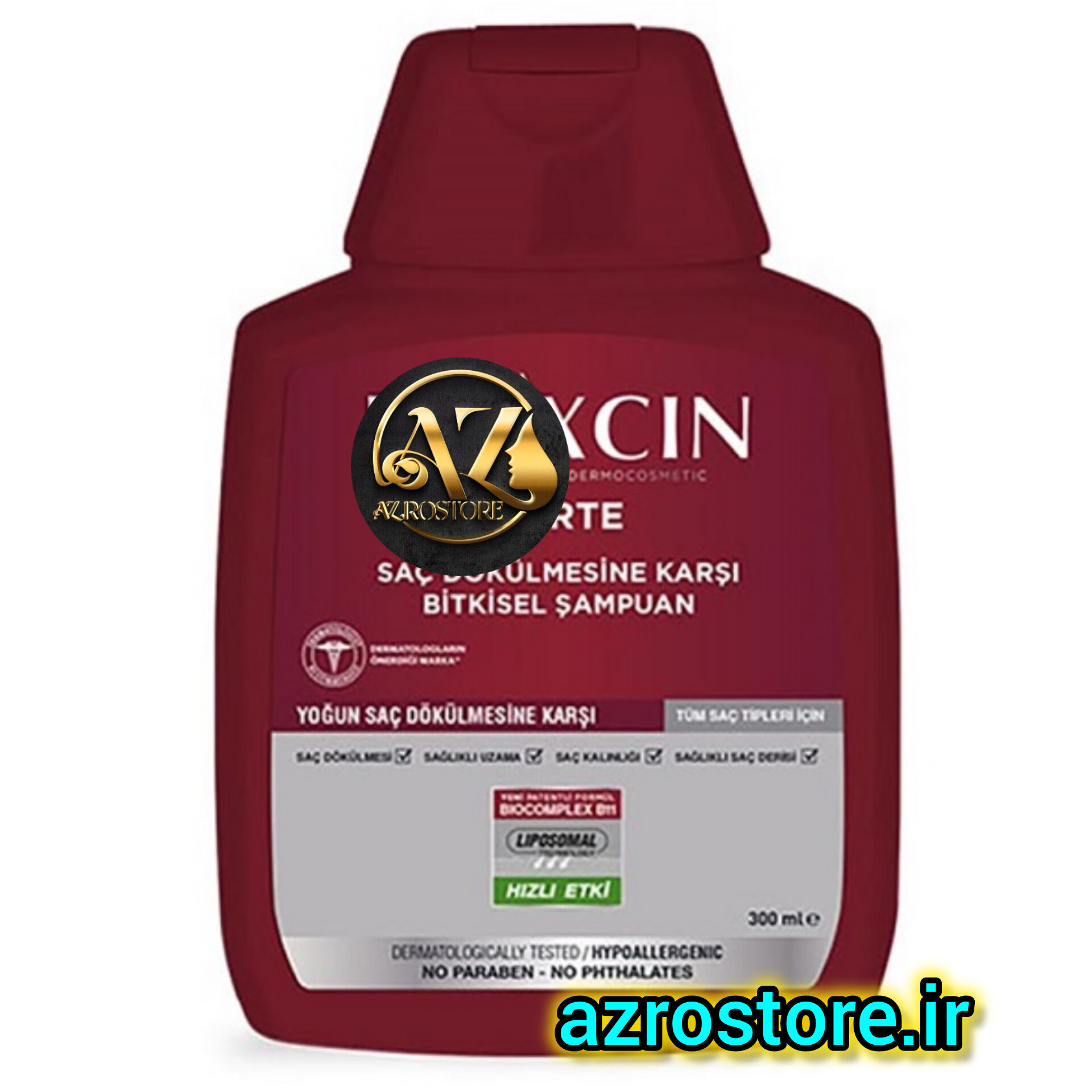 شامپو ضد ریزش حجم ۳۰۰ میل فورتی