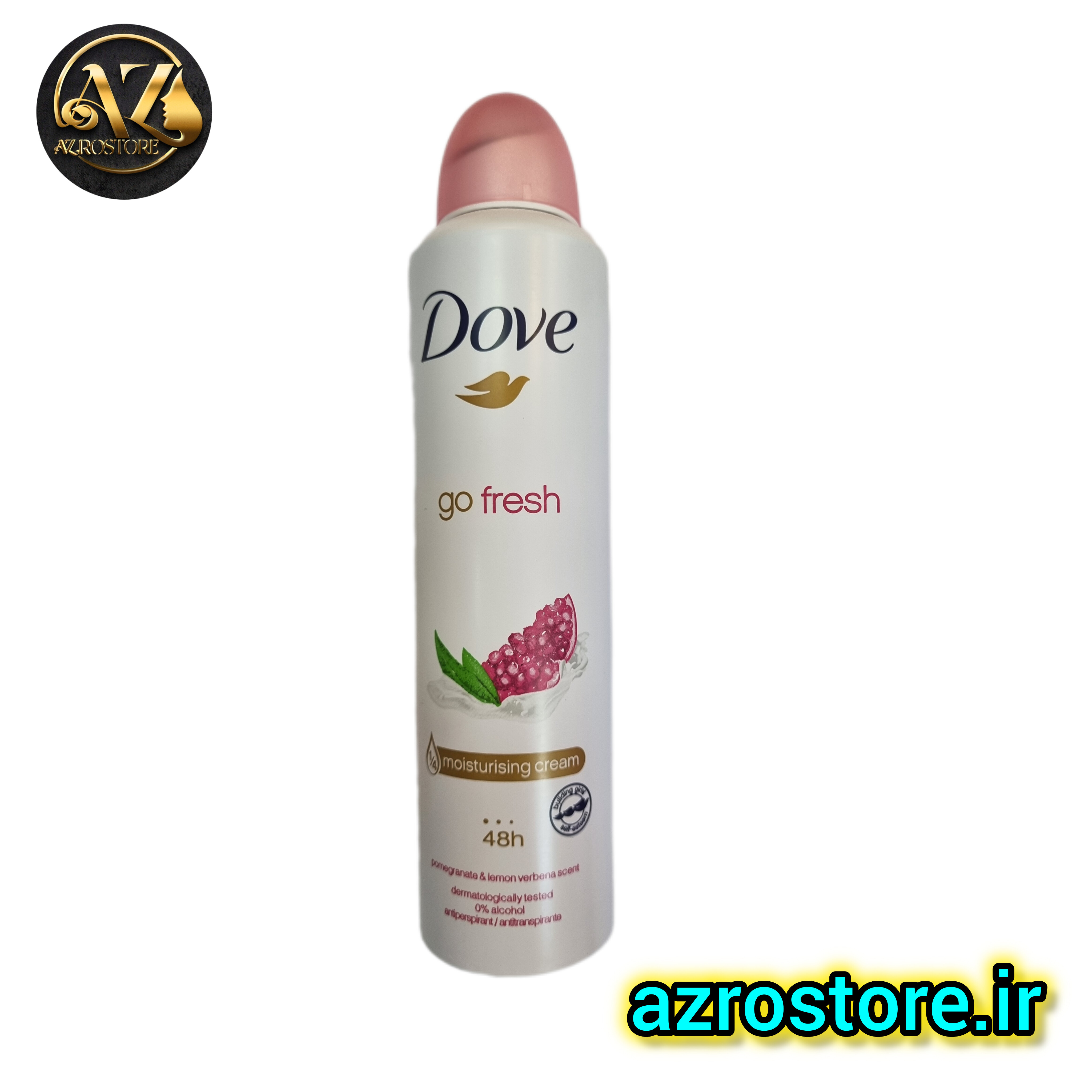 اسپری ضد تعریق زنانه داو مدل GO FRESH رایحه انار ۲۵۰ میل