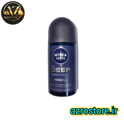 مام رولی نیوا Nivea مردانه مدل Deep Darkwood حجم 50 میل