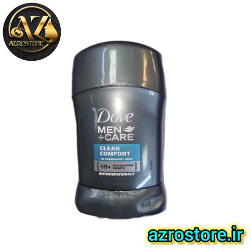 استیک ضد تعریق مردانه مدل Clean Comfort حجم 50 میلی داو