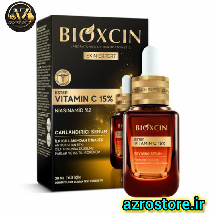 سرم ویتامین سی بیوکسین bioxcin روشن کننده پوست حجم 30 میل