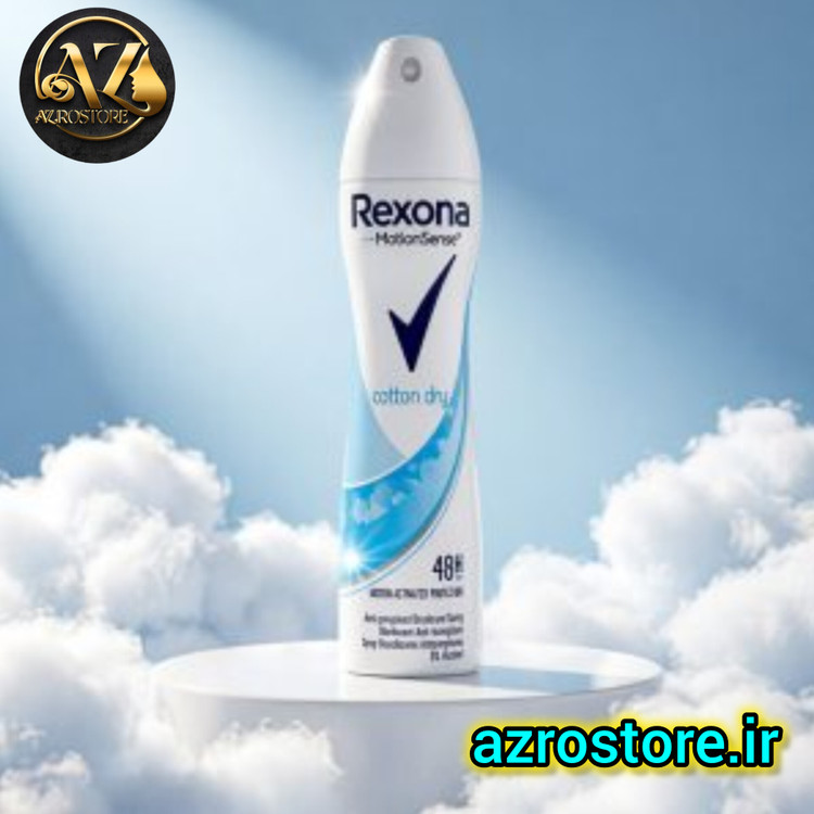 اسپری دئودورانت رکسونا زنانه کوتون درای 48 ساعته 200 میل
