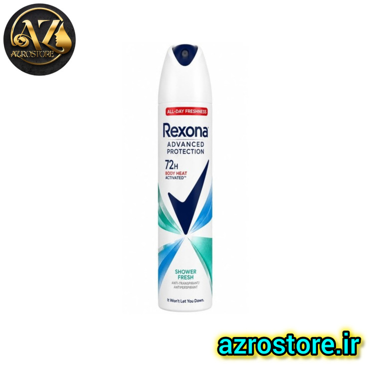 اسپری ضدتعریق زنانه رکسونا مدل Shower Fresh 72H حجم 200 میلی لیتر