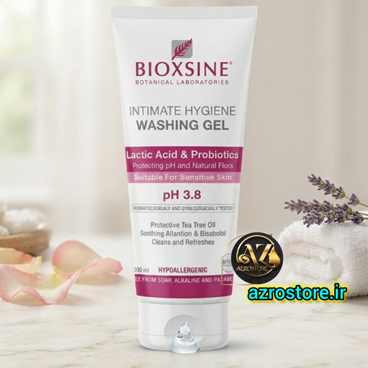 ژل شستشو بانوان بیوکسین Bioxcin مدل Intimate Hygiene Washing Gel حجم 200 میل
