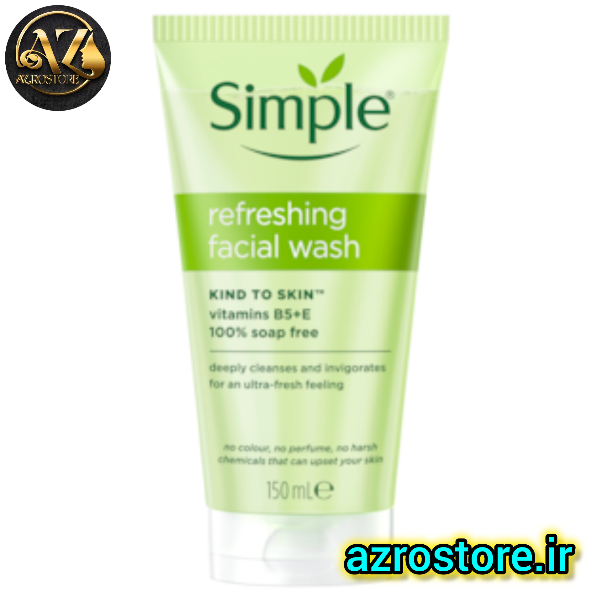 ژل شستشوی صورت سیمپل شاداب کننده 150 میل
