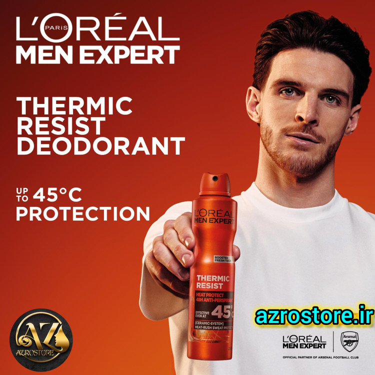 اسپری ضد تعریق مردانه لورآل مدل Thermic Resist حجم ۲۵۰ میلی لیتر