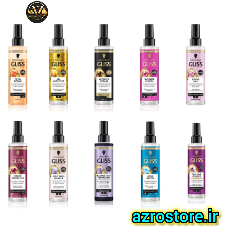 اسپری دو فاز گلیس مدل AQUA REVIVE حجم 200 میل