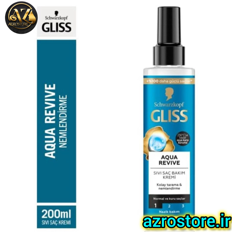 اسپری دو فاز گلیس مدل AQUA REVIVE حجم 200 میل