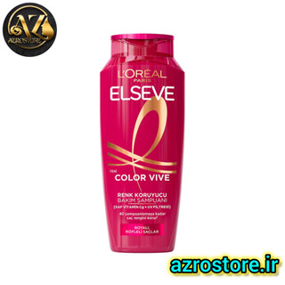 شامپو لورال برای موهای رنگ شده Color Vive سری السیو Elseve حجم 300 میل