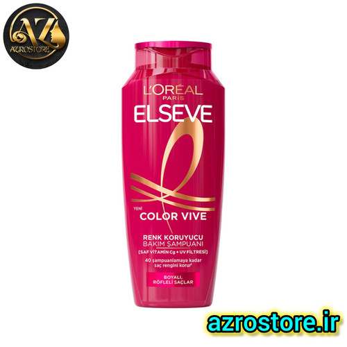 شامپو لورال برای موهای رنگ شده Color Vive سری السیو Elseve حجم 300 میل