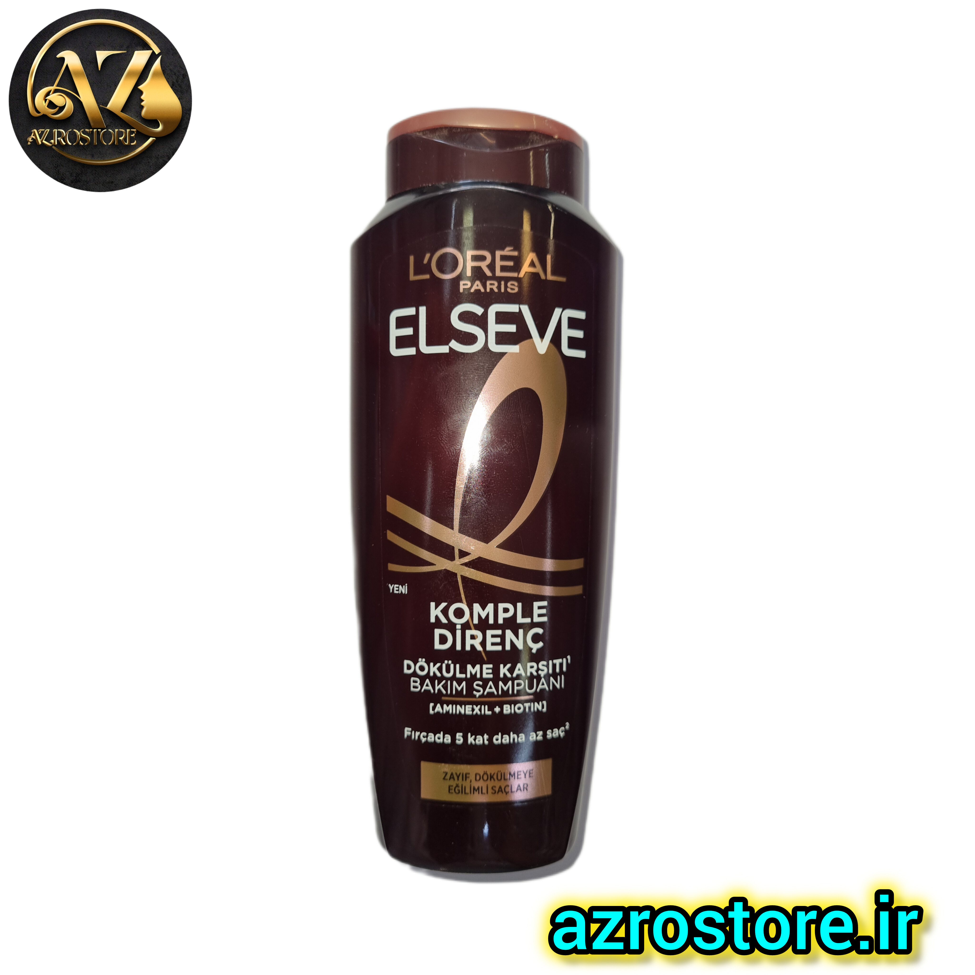 شامپو ضد ریزش لورال Loreal السیو حاوی بیوتین و آمینکسیل حجم 300 میل